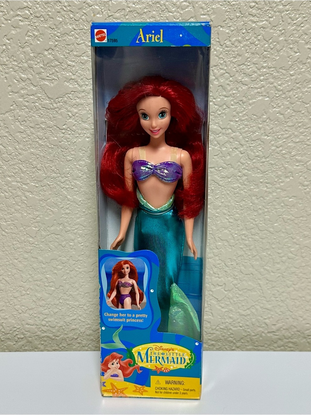 NEW✨ Disney The Little Mermaid Ariel Princess Mermaid Barbie Doll Vintage 1997